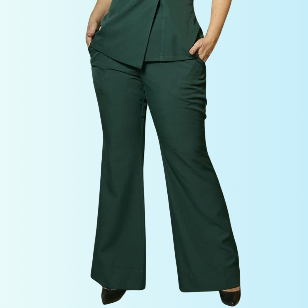 Women's Flared Style Modern Fit Scrub Pant