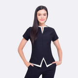 Women's W Neck Scrub Top