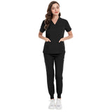 Alexis V-neck Five-Pocket Scrub Top