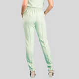 Women's Elastic Waist Slim Fit Scrub Pant