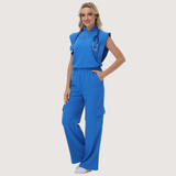 Women's Cargo Scrub Pant with Stylish Tailoring Details