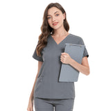 Adelaide V-neck Two-Pocket Scrub Top