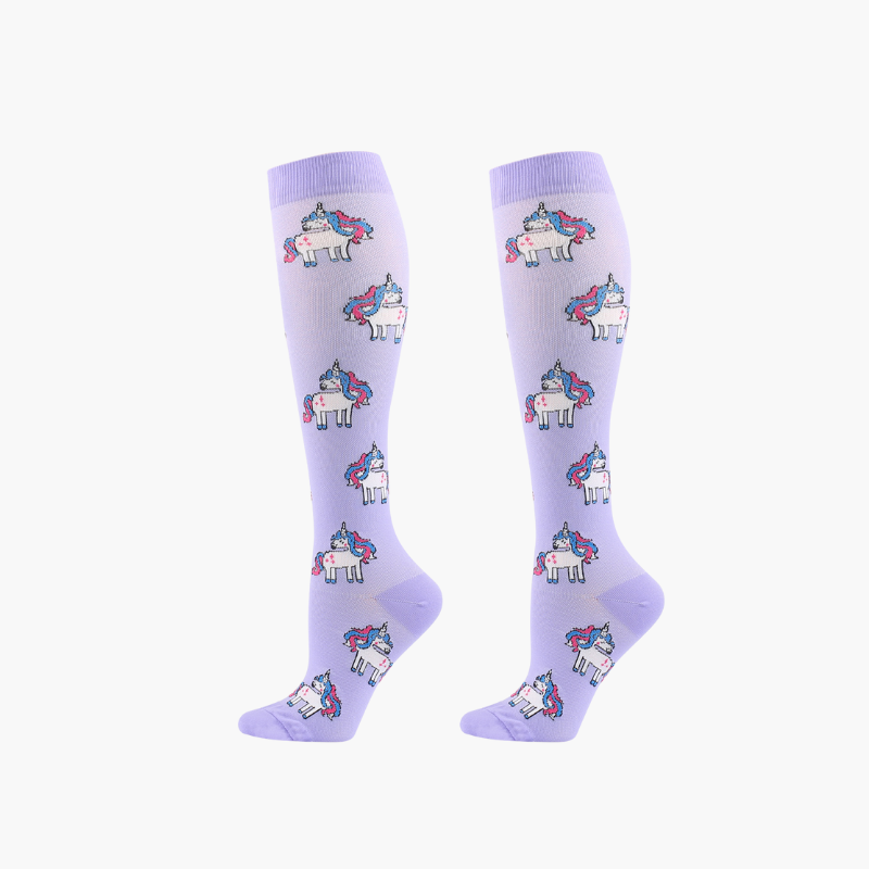 Cute Animal Colorful Compression Socks