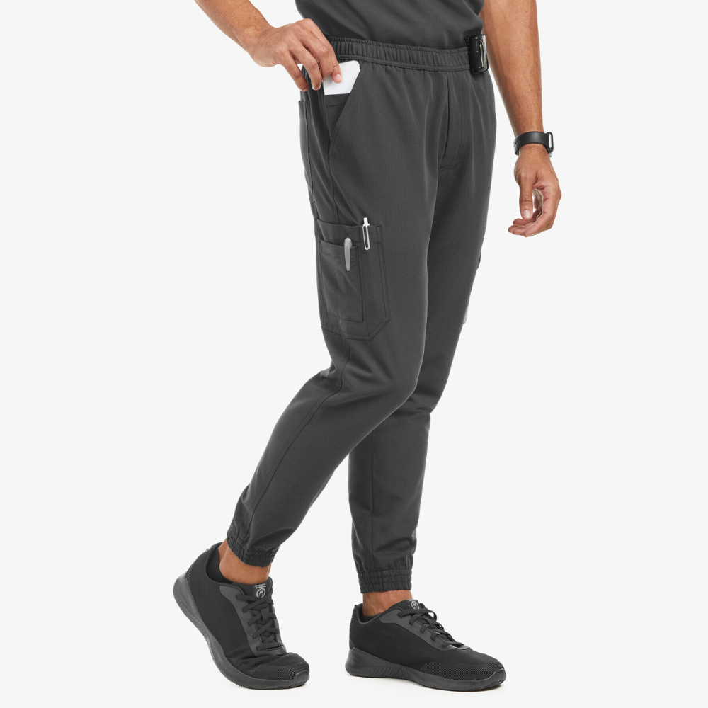 Men's 10-Pocket Jogger STRETCH Scrub Pants