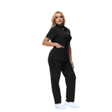 Beata Six-Pocket Straight Scrub Pants