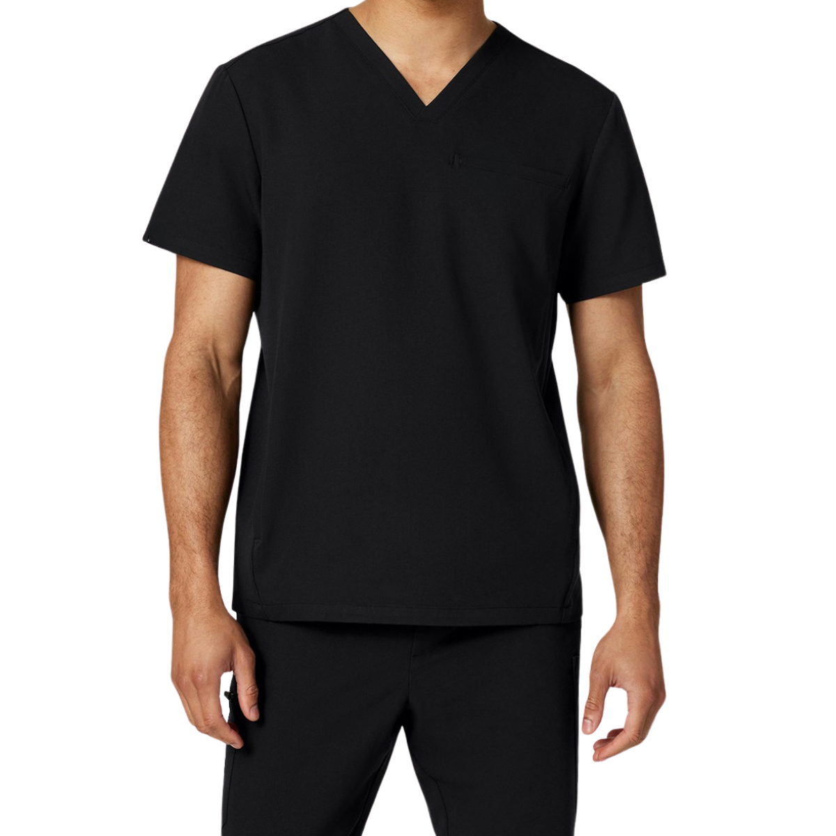 Men's Three-Pocket Classic Scrub Top