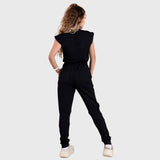 Women's Sporty Elastic Waist Scrub Pant