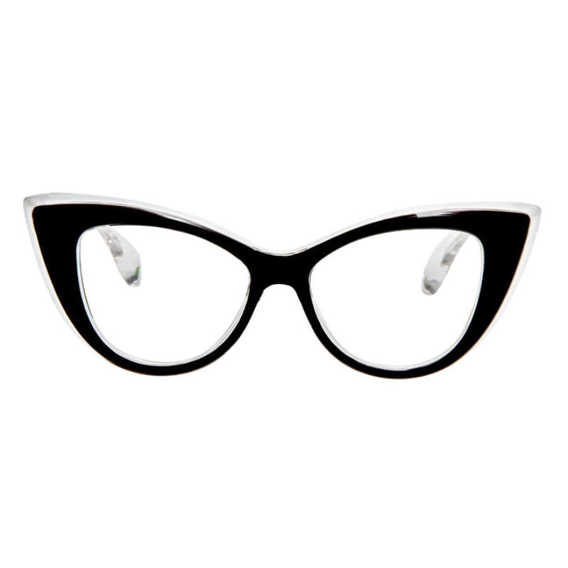 Thelma Cat Eye Crystal Series Non-prescription Protective Glasses