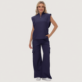 Women's Cargo Scrub Pant with Stylish Tailoring Details