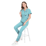 Belle Eight-Pocket Scrub Pants