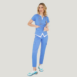 Women's W Neck Scrub Top