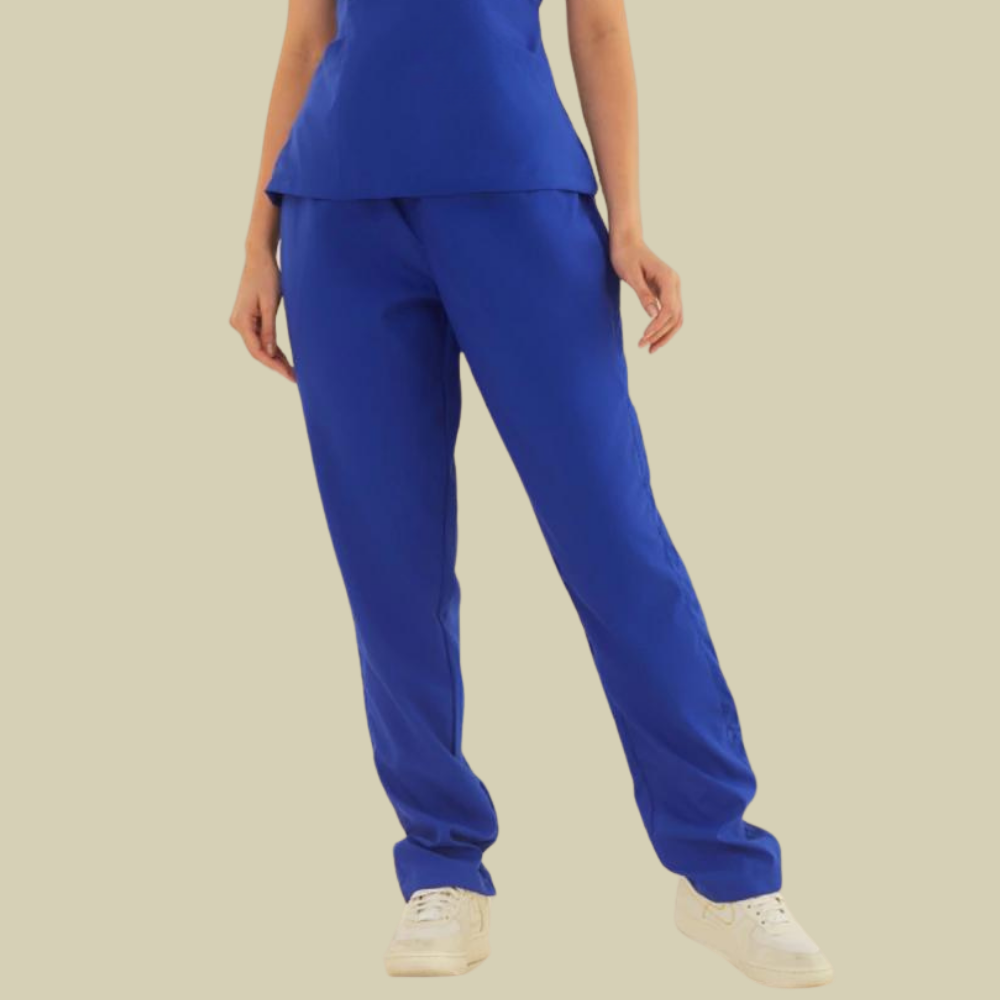 Women's Straight Leg Scrub Pant With  Elastic Waistband