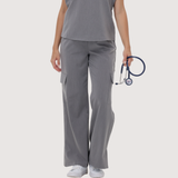 Women's Cargo Scrub Pant with Stylish Tailoring Details