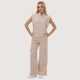 Women's Cargo Scrub Pant with Stylish Tailoring Details