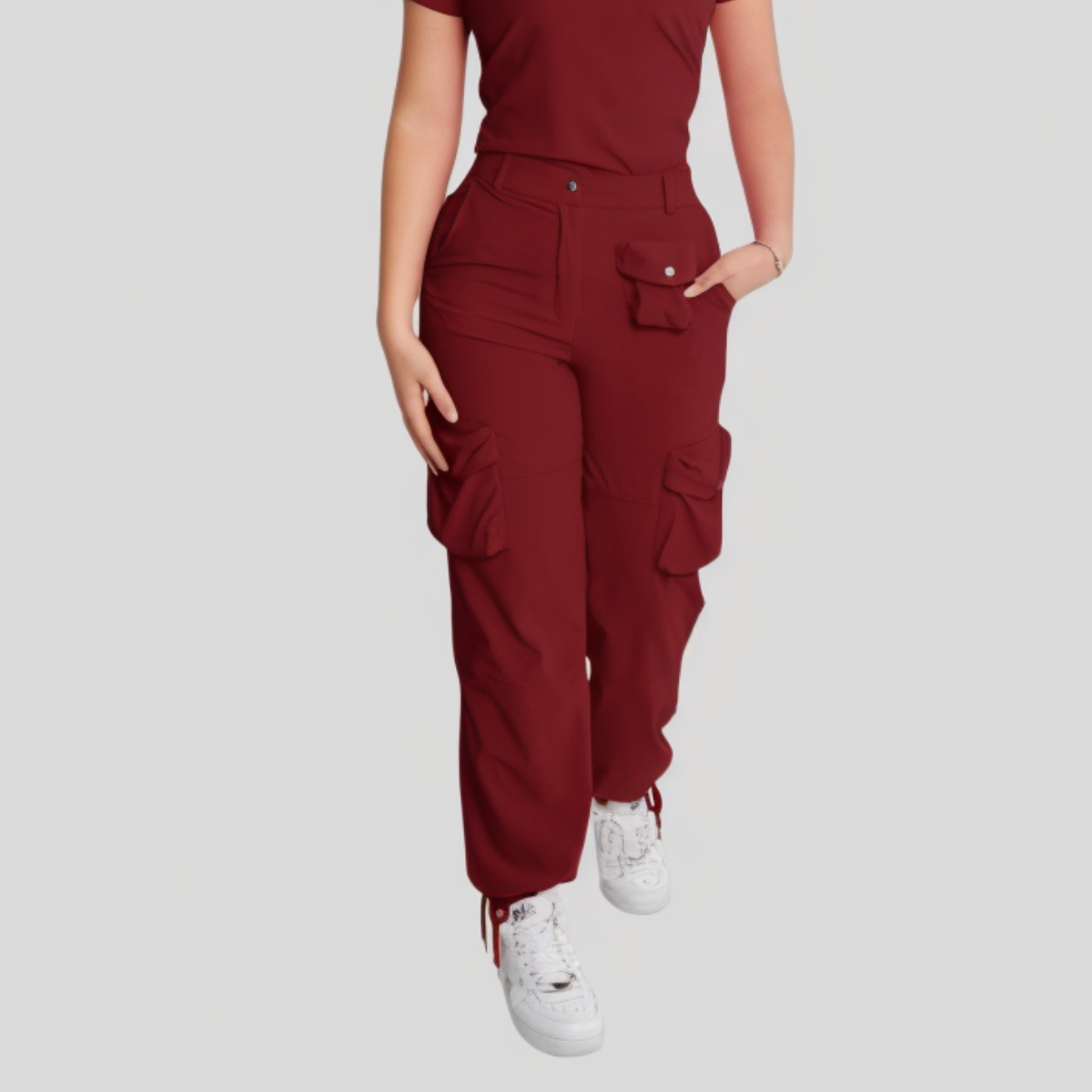 Women's Multi Pocket Scrub Pants