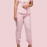 Women's Elastic Leg And Waist Scrub Pant