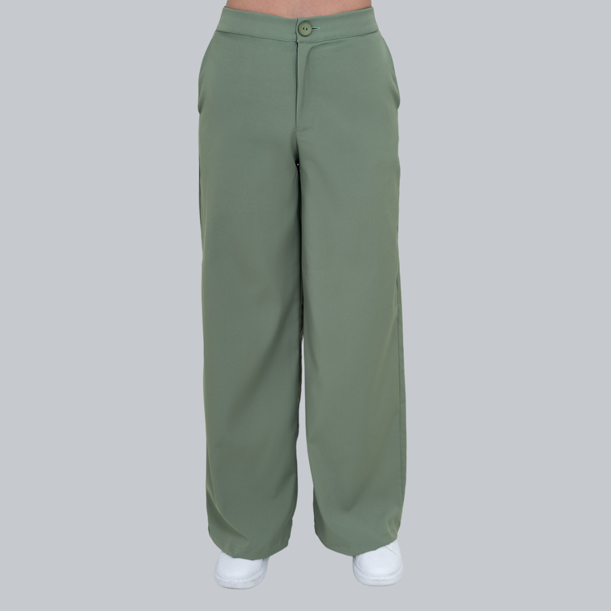 Women's Four Pockets Wide Leg Scrub Pants