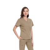 Alexis V-neck Five-Pocket Scrub Top