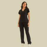 Women's Straight Leg Scrub Pant With  Elastic Waistband