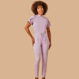 Women's Staright Scrub Pant Wirh Two Poeckets