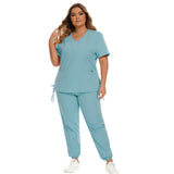 Alex Heart-neck Scrub Top