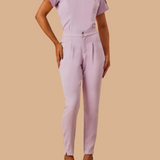 Women's Staright Scrub Pant Wirh Two Poeckets