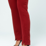 Women's Modern Elastic Waistband Tie Scrub Pant