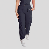 Women's Multi Pocket Scrub Pants