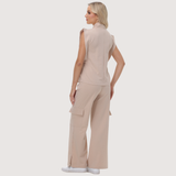 Women's Cargo Scrub Pant with Stylish Tailoring Details