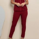 Women's Straight Leg Slim Fit Scrub Pant