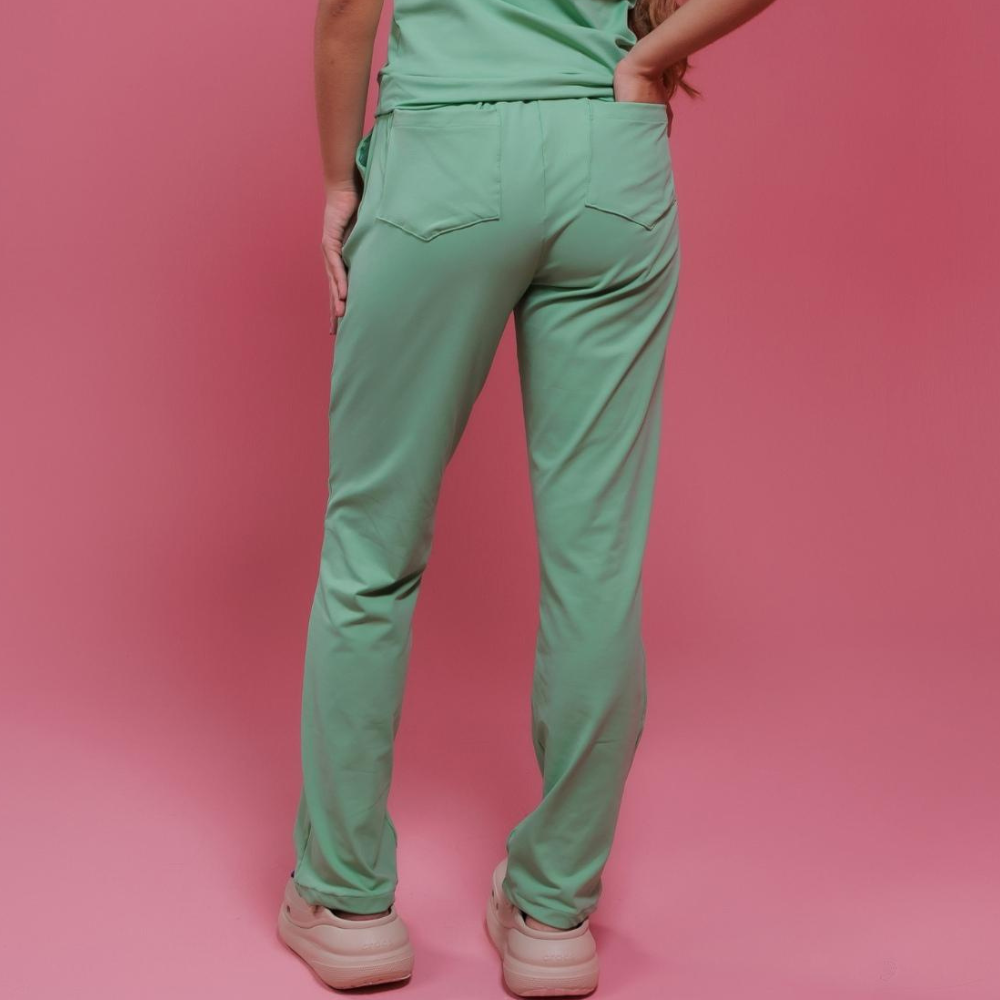 Women's Elastic Waist Comfort Scrub Pant