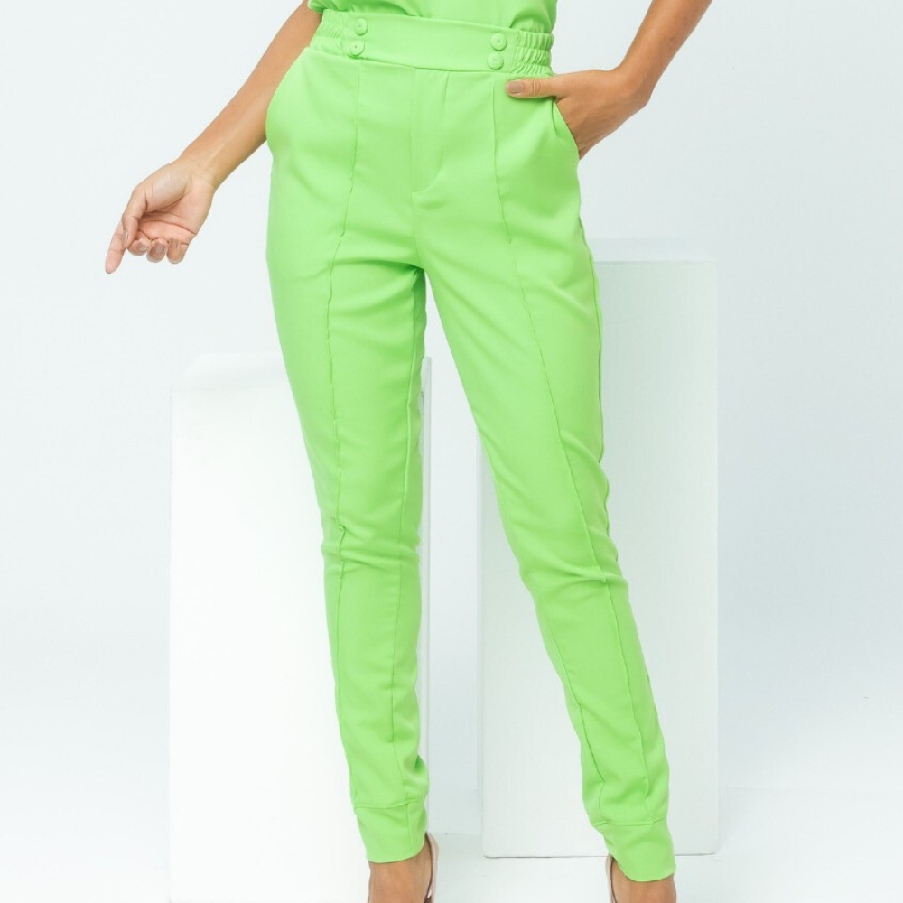 Women's Tailored Scrub Pant With Pockets