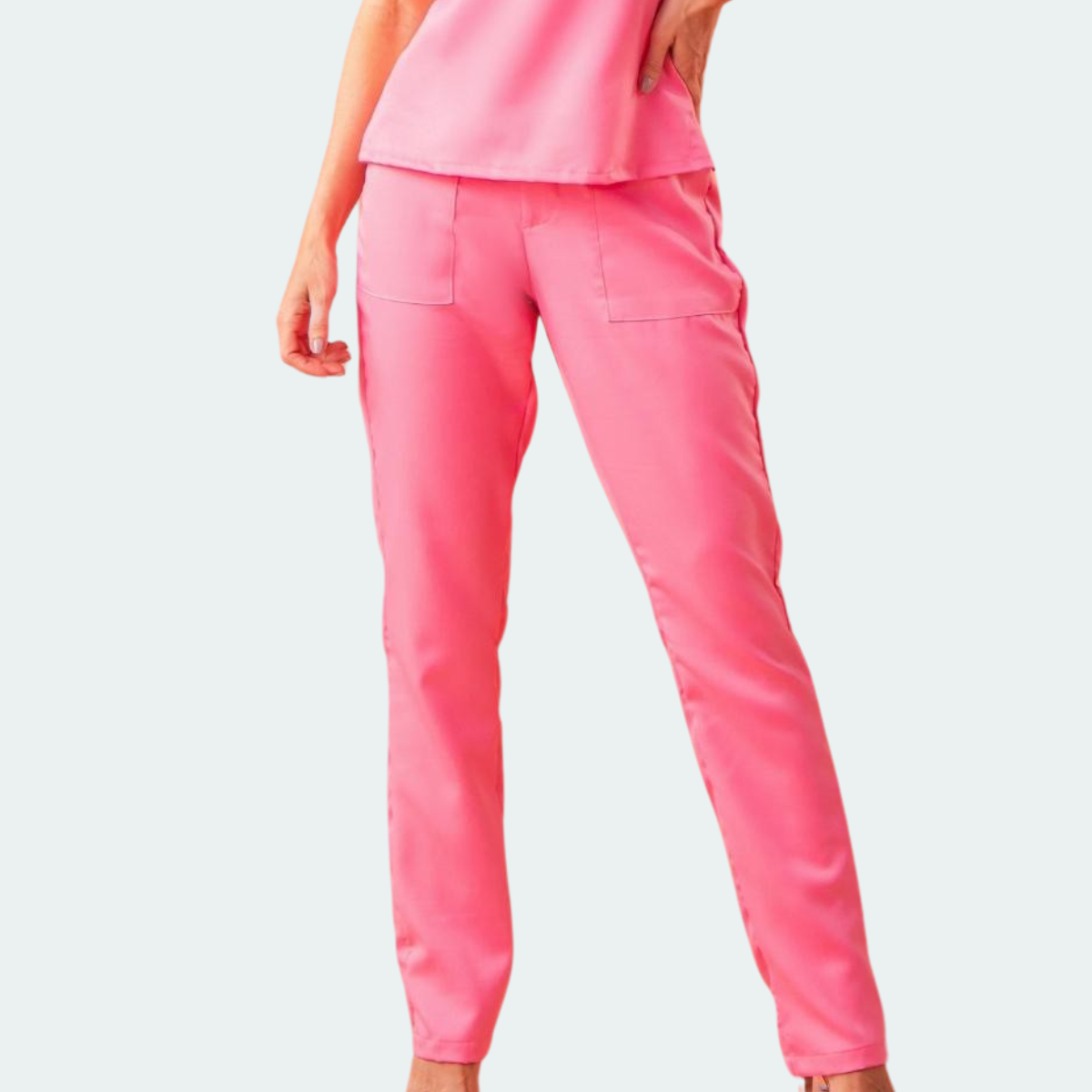 Women's Button Waist Scrub Pants