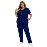 Bernadette Eight-Pocket Straight Scrub Pants