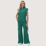 Women's Thin Waist Slim Fit Scrub Top