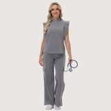 Women's Cargo Scrub Pant with Stylish Tailoring Details