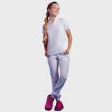 Women's Elastic Waist Cuffed Scrub Pant