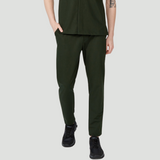 Men's Elastic Waist Five Pockets Scrub Pant