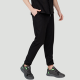 Men's Elastic Waist Five Pockets Scrub Pant