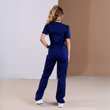 Women's Elastic Waist Drawstring Scrub Pants