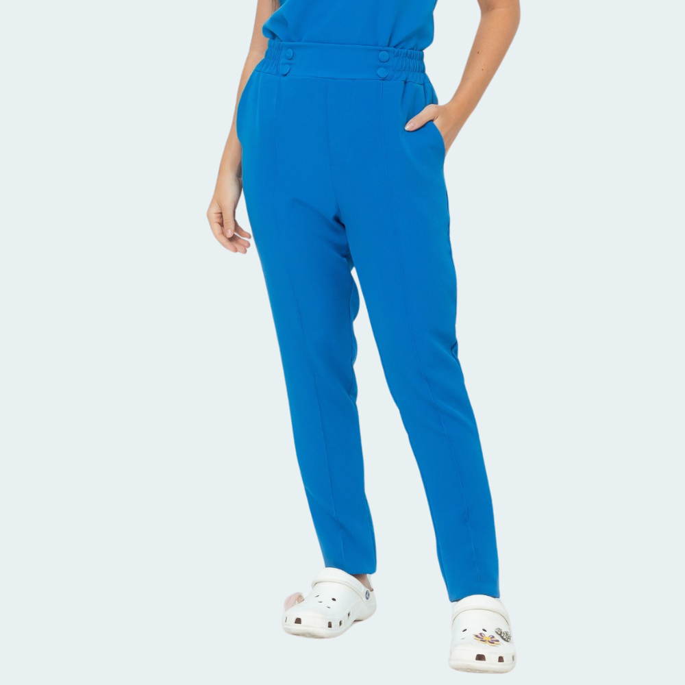 Women's Tailored Scrub Pant With Pockets