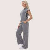 Women's Cargo Scrub Pant with Stylish Tailoring Details