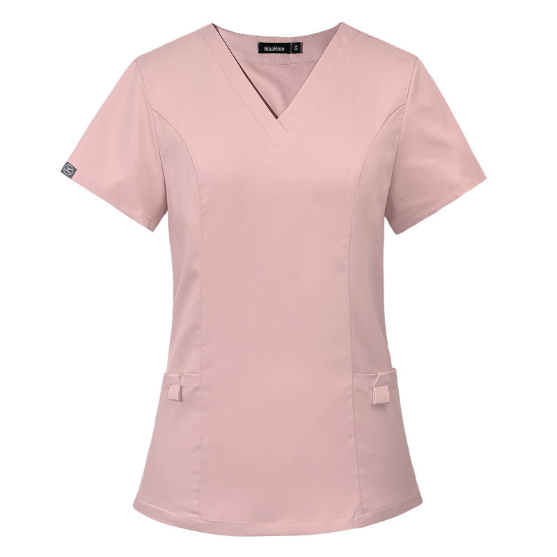 Adelaide V-neck Two-Pocket Scrub Top