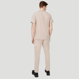 Men's Elastic Waist Five Pockets Scrub Pant