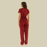 Women's Straight Leg Scrub Pant With  Elastic Waistband