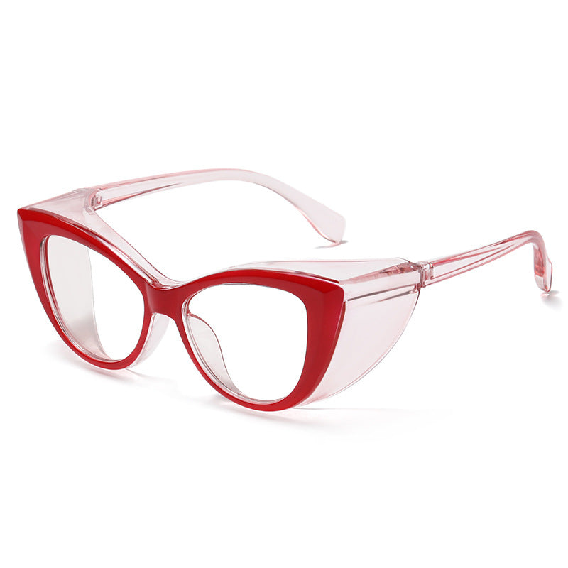 Thelma Cat Eye Crystal Series Non-prescription Protective Glasses