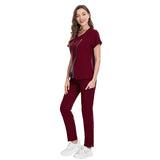 Adelina V-neck Scrub Top