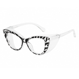 Thelma Cat Eye Crystal Series Non-prescription Protective Glasses