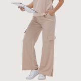 Women's Cargo Scrub Pant with Stylish Tailoring Details