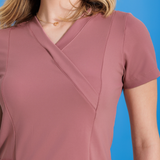 Women's V-neck Sporty Look Scrub Top